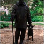 Farley Mowat Statue at the University of Saskatchewan