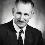 University of Saskatchewan, University Archives & Special Collections, Photograph Collection A-8700. Head and shoulders of J.B. Kirkpatrick, University of Saskatchewan Dean of Education 1956-1976. Picture created in 1968